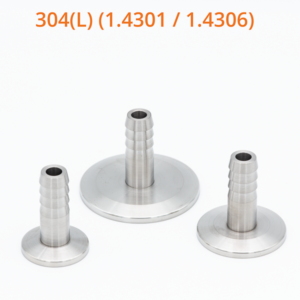 304(L) (1.4301 / 1.4306) KF Hose Adapters